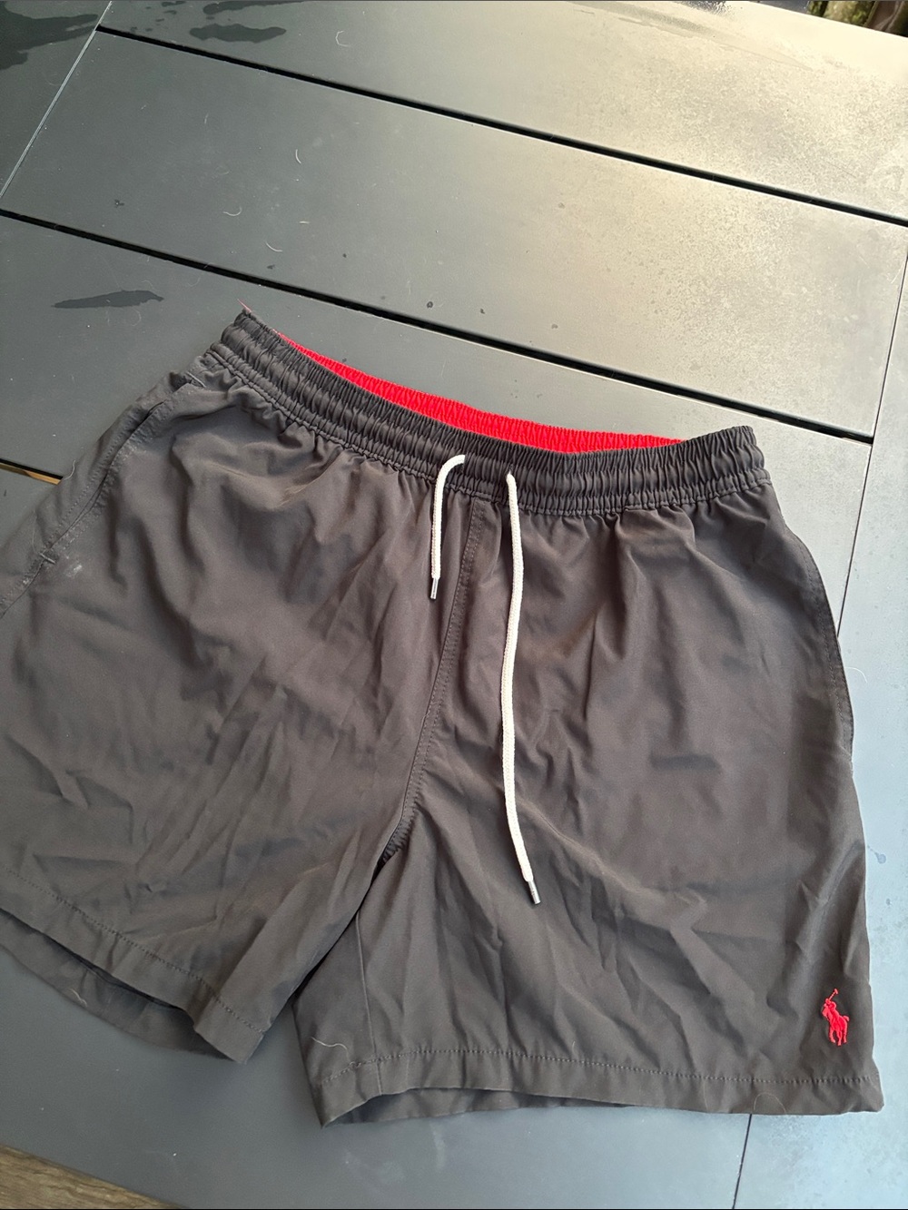Polo Ralph Lauren Black Swim Trunks